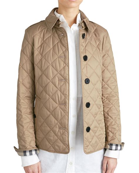 Shop Burberry Frankby Quilted Jacket 